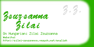 zsuzsanna zilai business card